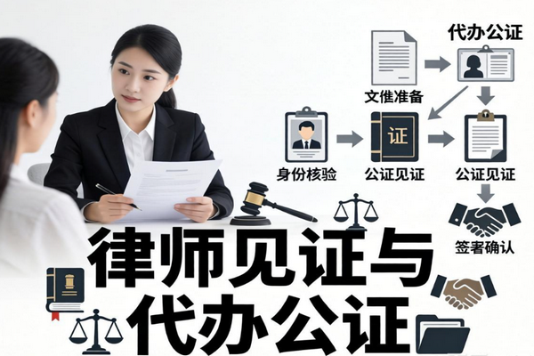律师见证与代办公证